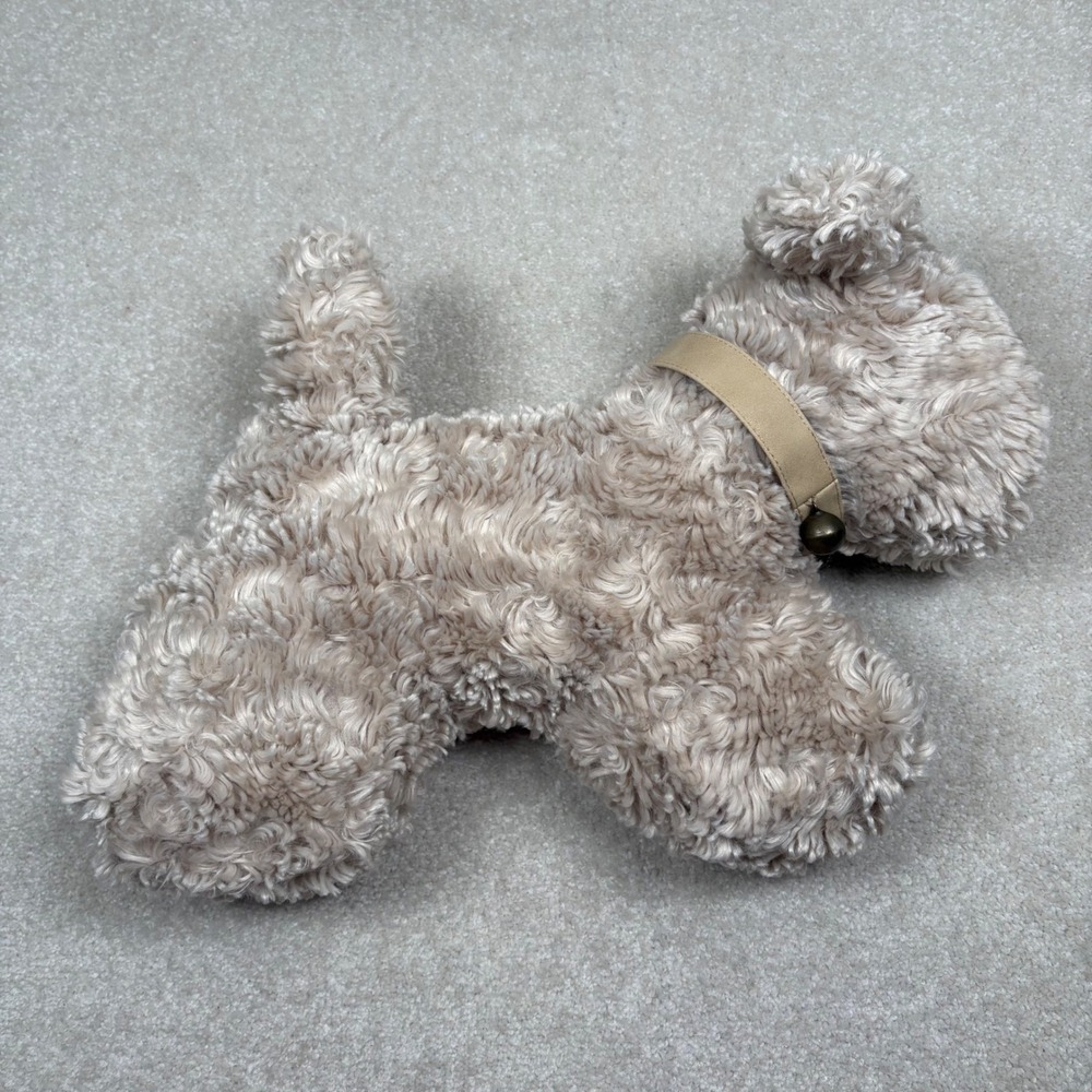 Pottery Barn Throw Pillow Doodle Dog Cuddly Sherpa Plush 17 X 9.5